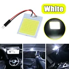 1 шт. 48 SMD COB LED T10 HID купольные лампы для чтения дорожсветильник карты лампы для внутренней панели автомобильные универсальные супербелые 12 В лампы для чтения аксессуары