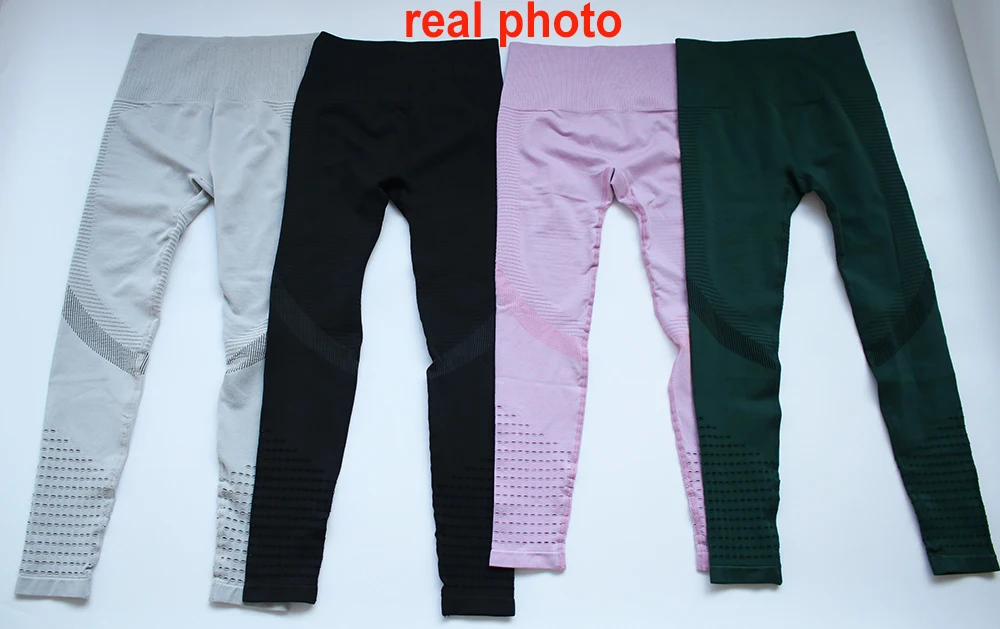 

Women Yoga Pants Sports Running Sportswear Stretchy Fitness Leggings Seamless Athletic Gym Compression Tights Pants