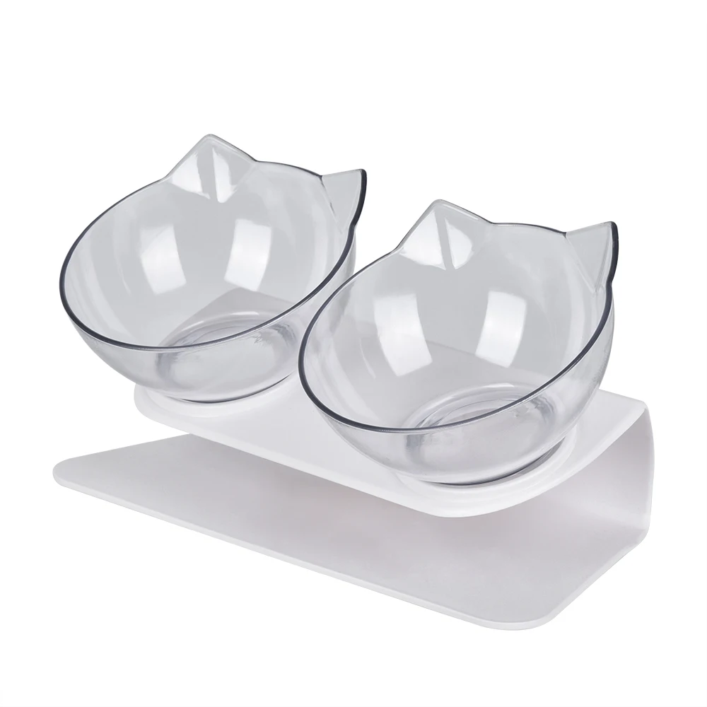 Кота популярная уникальная известная марка Pet Еда чаша с рельефными стенд