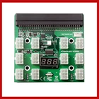 Адаптер блока питания 9x см с 12 шт. ATX 6-контактным разъемом питания для ETH BTC Ming