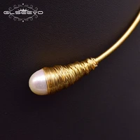 Natural Fresh Water Baroque Pearl Chokers Necklace 5