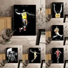 Картина на холсте с изображением баскетбольной звезды Джеймса, украшение для гостиной, спальни, Поклонники баскетбола