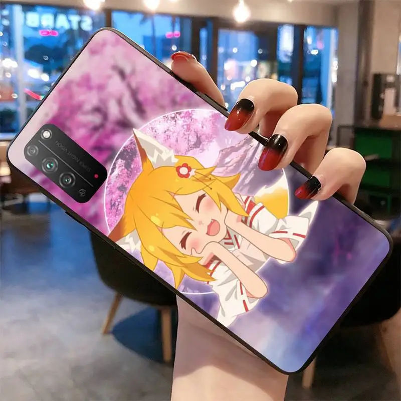 

Anime The Helpful Fox Senko Phone Case for Huawei Honor 30 20 10 9 8 8x 8c v30 Lite view 7A pro