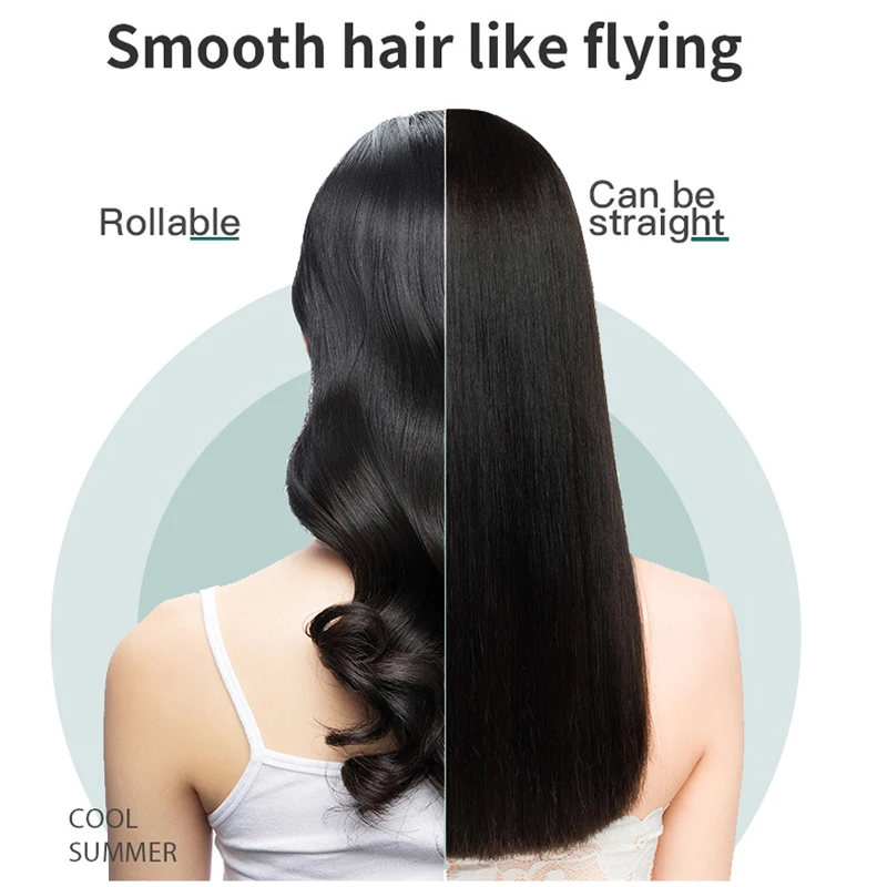 

New Arrival Hair Straightener Electric Comb Ceramic PTC Heating Straightening Brush Professional Flat Iron Styling Tools