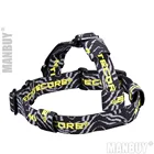 Лидер продаж, эластичный Противоскользящий нейлоновый ремень NITECORE HB02, ремень для головы, 3 регулируемых ффонарь, инструмент с петлей для позиционирования, Новинка