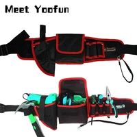 electrician tool bag multi function waist pack pouch repair tool belt bag organizer screwdriver wrench storage holder
