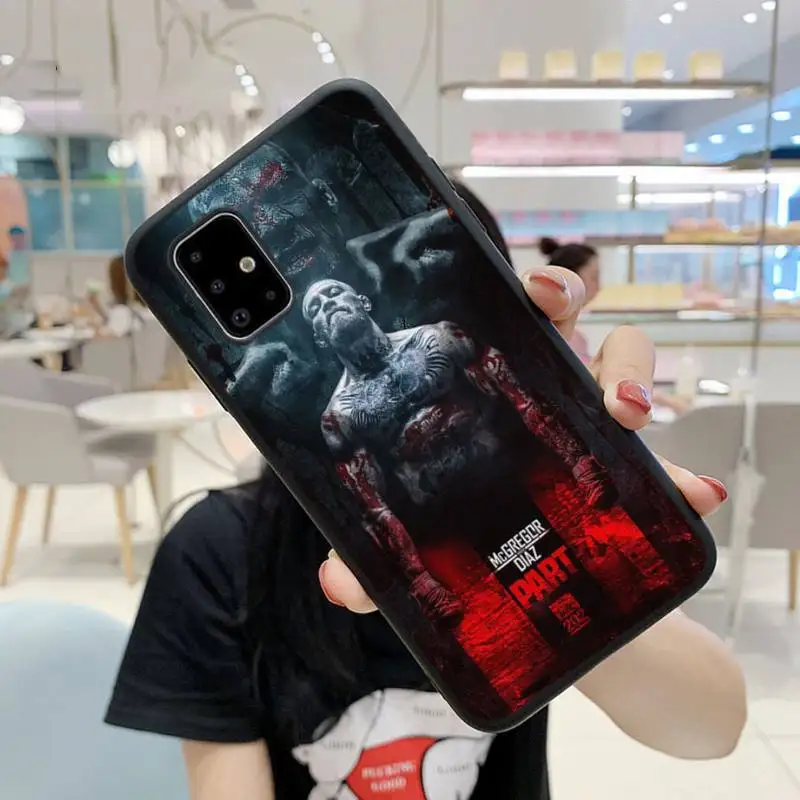 

ZFGHSHYQ Conor Mcgregor Boxing King Cover Phone Case For Samsung S9 10 20Plus Note 7 8 9 10 10plus Pro J8 M30 31
