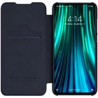 Чехол-книжка для Xiaomi redmi note 8  redmi note 8 pro NILLKIN, кожаный, с отделением для карт