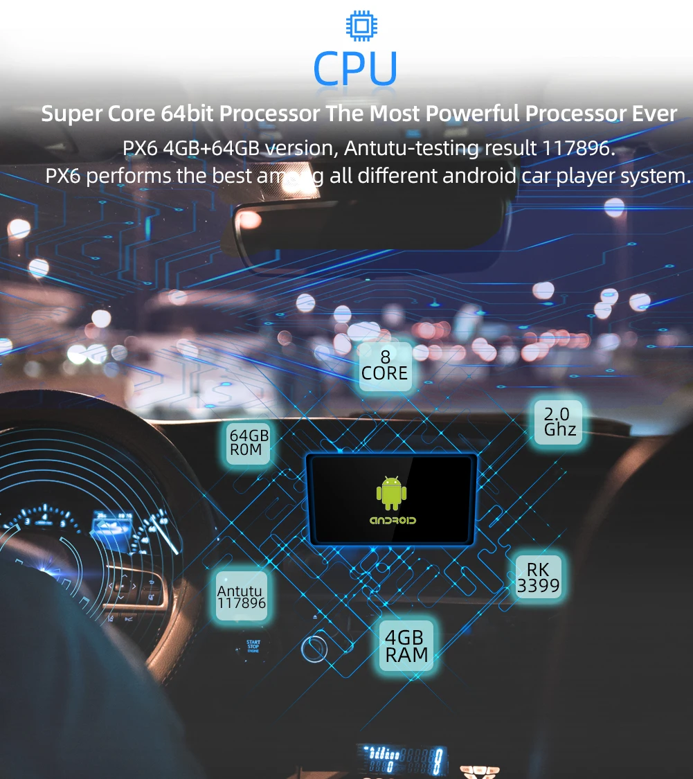 Автомагнитола 2 din Android 9,0 автомобильный dvd кассетный плеер для ford для focus 2 магнитофон gps навигация Wi-Fi руль 4G ram