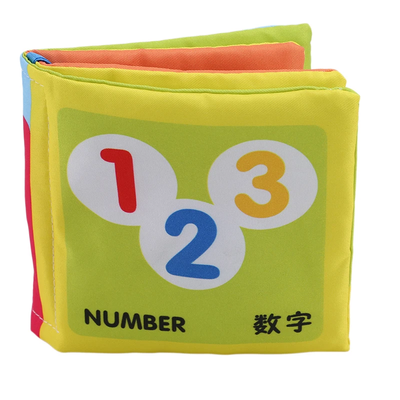 Тканевая книга для детей детская развивающая игрушка раннего развития Пальмовая