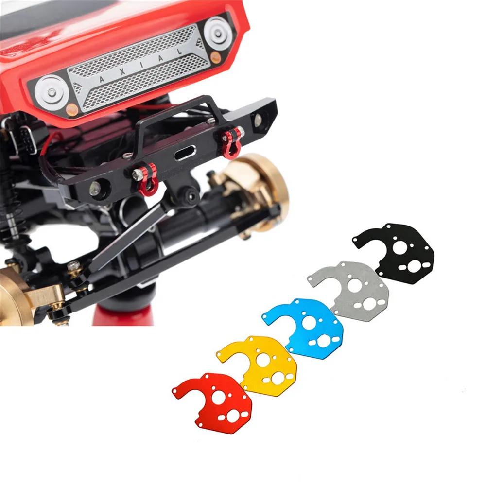

Aluminum Alloy Gearbox Plate Motor Mounting Plate for 1/24 Axial SCX24 90081 RC Car Upgrade Accessories