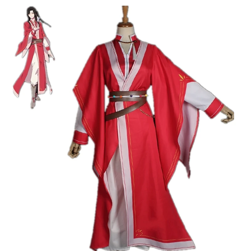 Аниме Тянь Гуань Ci Fu Hua Cheng Косплэй костюм молодого Хуа Чэн Сан Ланг Униформа