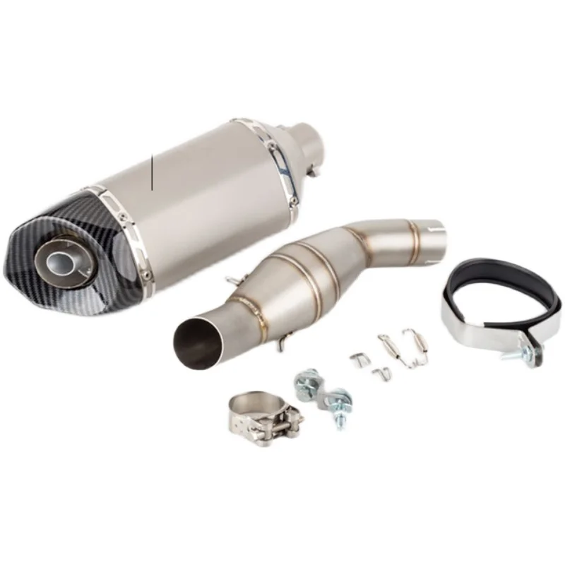 

Motorcycle Performance Exhaust Muffler For Benelli Huanglong 300 Middle TNT300 BN300 Exhaust