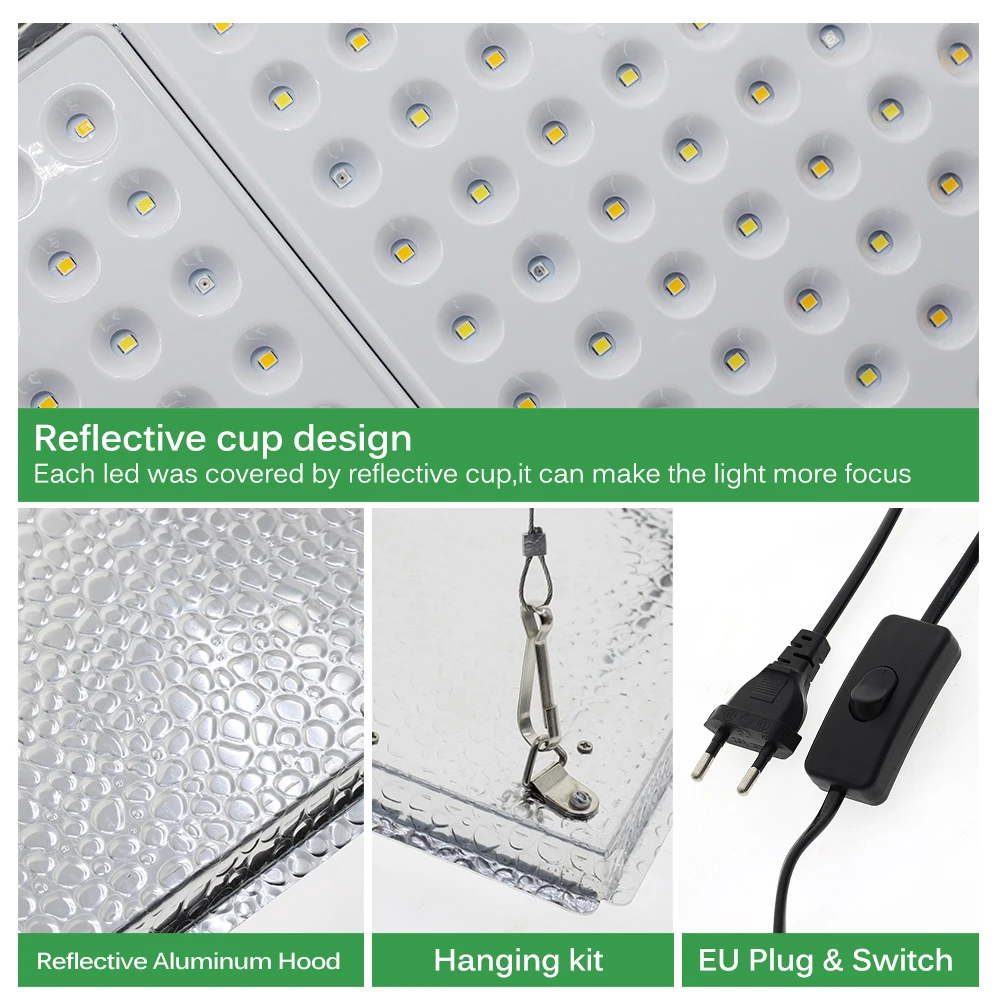 Светодиодная лампа Samsung для выращивания растений полный спектр Квантовый