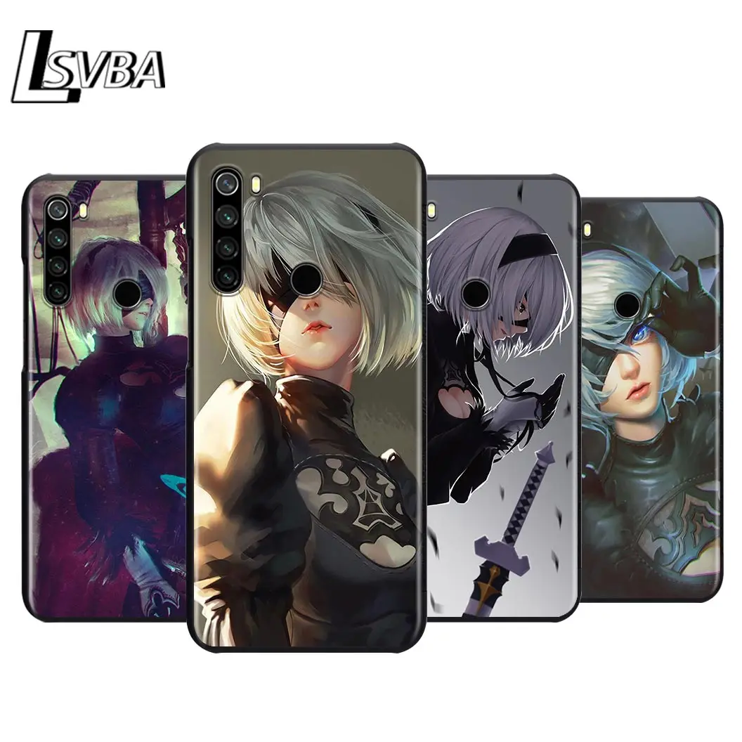 Аниме nier automata силиконовый чехол для телефона Xiaomi Redmi Note 9 9S Max 8T 8 7 6 5 Pro 5A 4X 4 мягкий