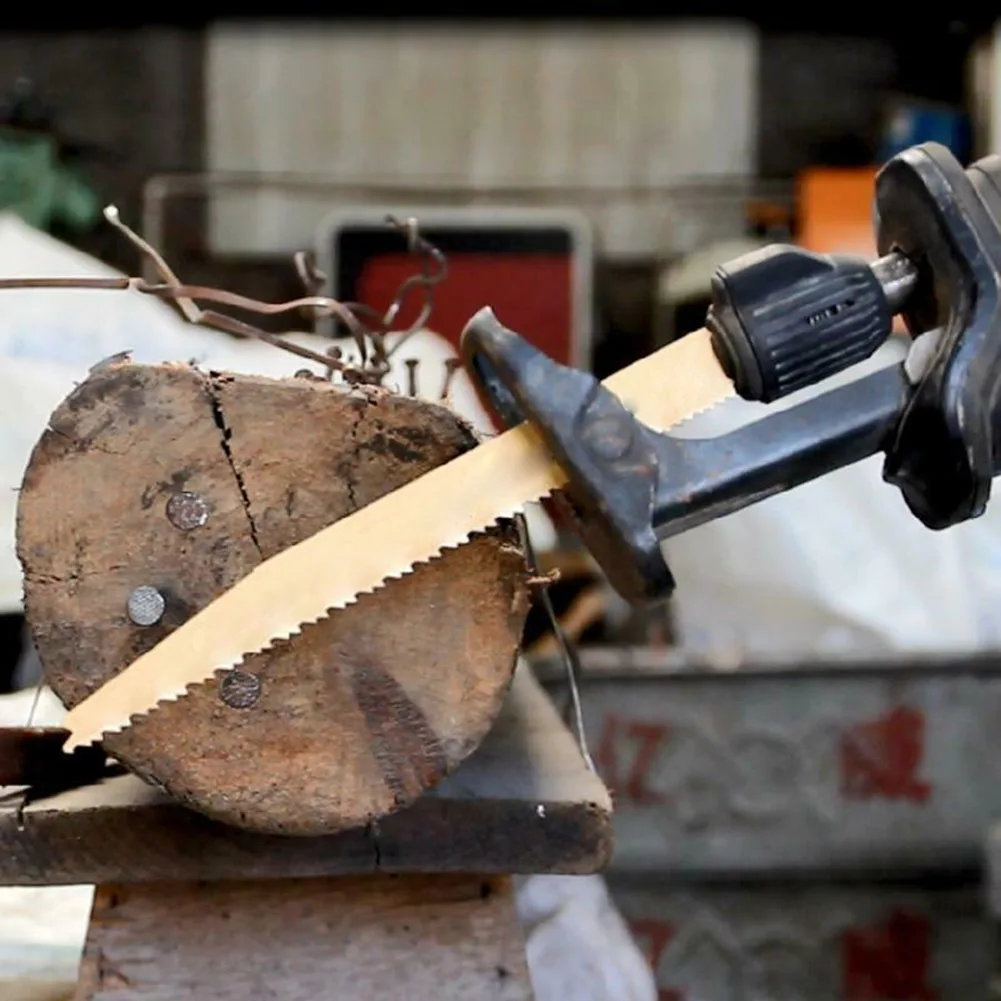 

5PC 8 Inch BIM Reciprocatin Saw Blades 1/2" Shank Cutter S3456XF Saw For Metal Wood Cutting Power Tools Accessories