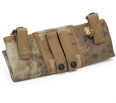 Outdoor Sports Tactics Quick Storage Bag MOLLE Field Equipment Vest Accessory Bag