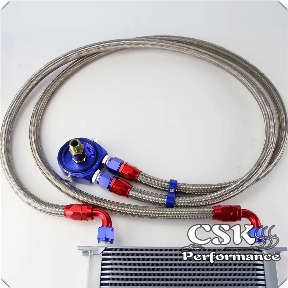 Универсальный Масляный радиатор трансмиссии двигателя AN10 30 рядов 248 мм