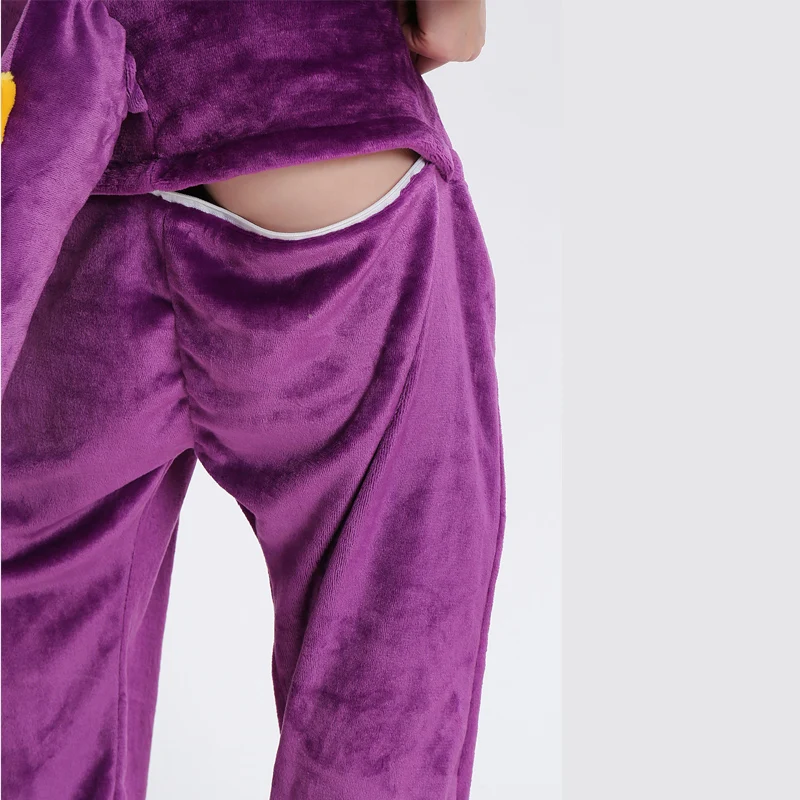 Кигуруми Единорог пижамы для взрослых животных Пикачу Onesie Для женщин Для мужчин пара зимний Пижамный костюм, ночная рубашка, фланелевые пижамы