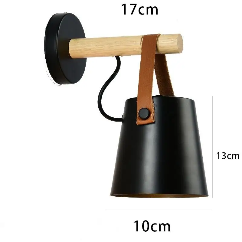 Белый/черный прикроватный светильник Ночной Настенный аварийный Гостиная