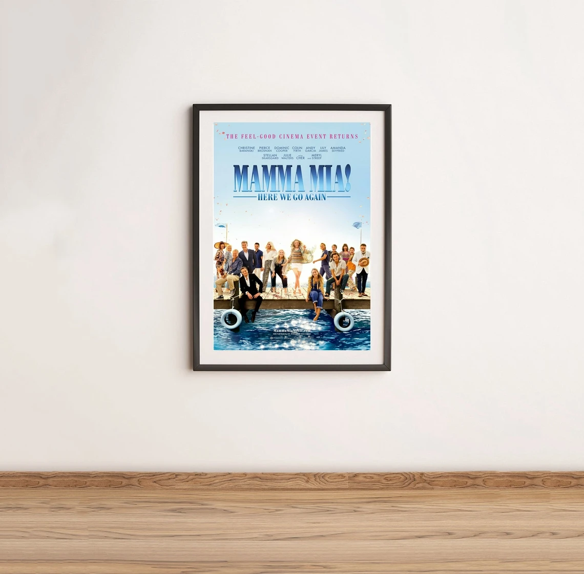 Mamma Mia Here We Go Again постер фильма настенная живопись украшение дома (без рамки)
