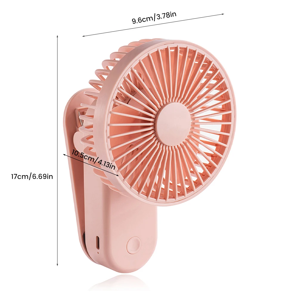 

USB Rechargeable Clip Desktop/Table Usb Fan Mini Portable Clamp Fan 360degree Rotating Ventilator With Fan Mute Silent
