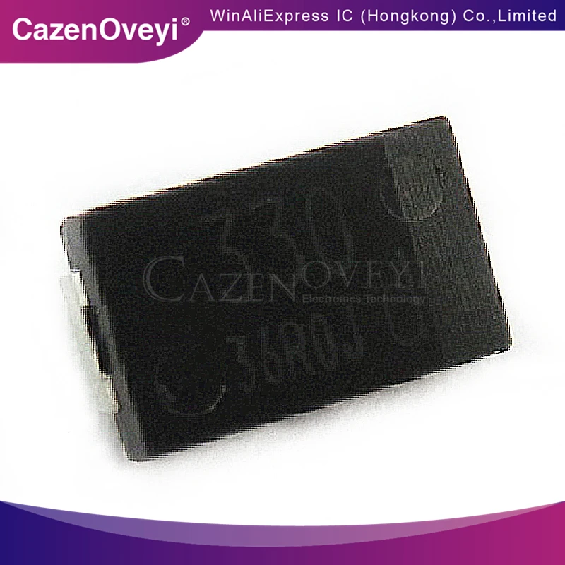 

20pcs/lot SMD 6.3V 330UF Tantalum capacitor low ESR 330UF 4TPB330M 7343 can replace OE128 OE907 0.8 In Stock