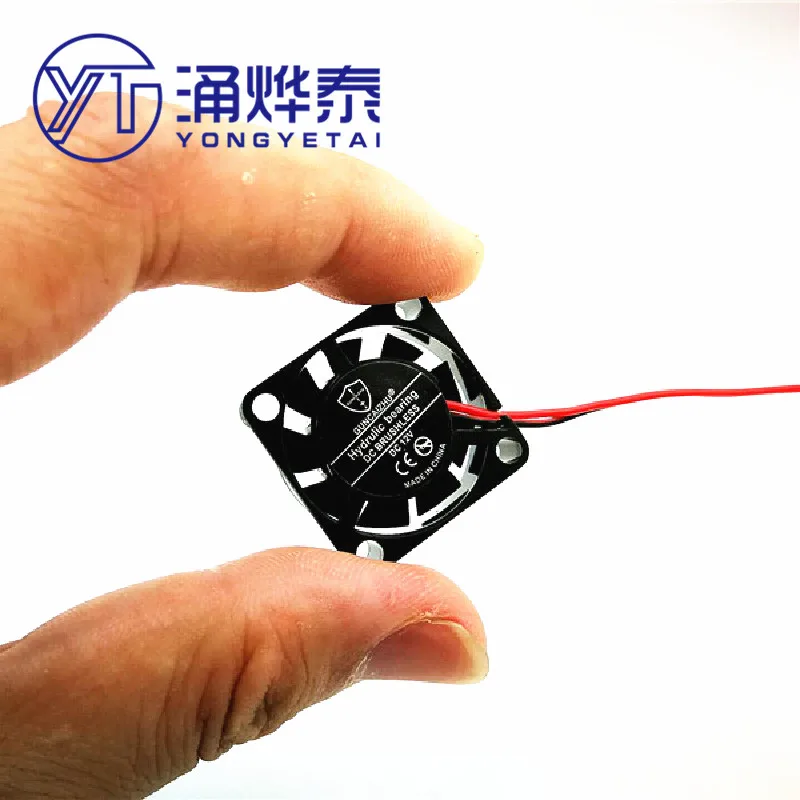 YYT 2507 2.5CM Mini Notebook 25*25*7MM12V5V DC brushless cooling fan 2.54mm | Обустройство дома