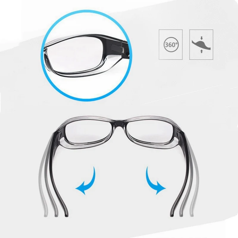 

1/2/5pc UV400 Safety Goggles Anti-Splash Pollen Glasses Protection Goggles Eyewear Impact-Resistant Anti-Splash Protective Glass