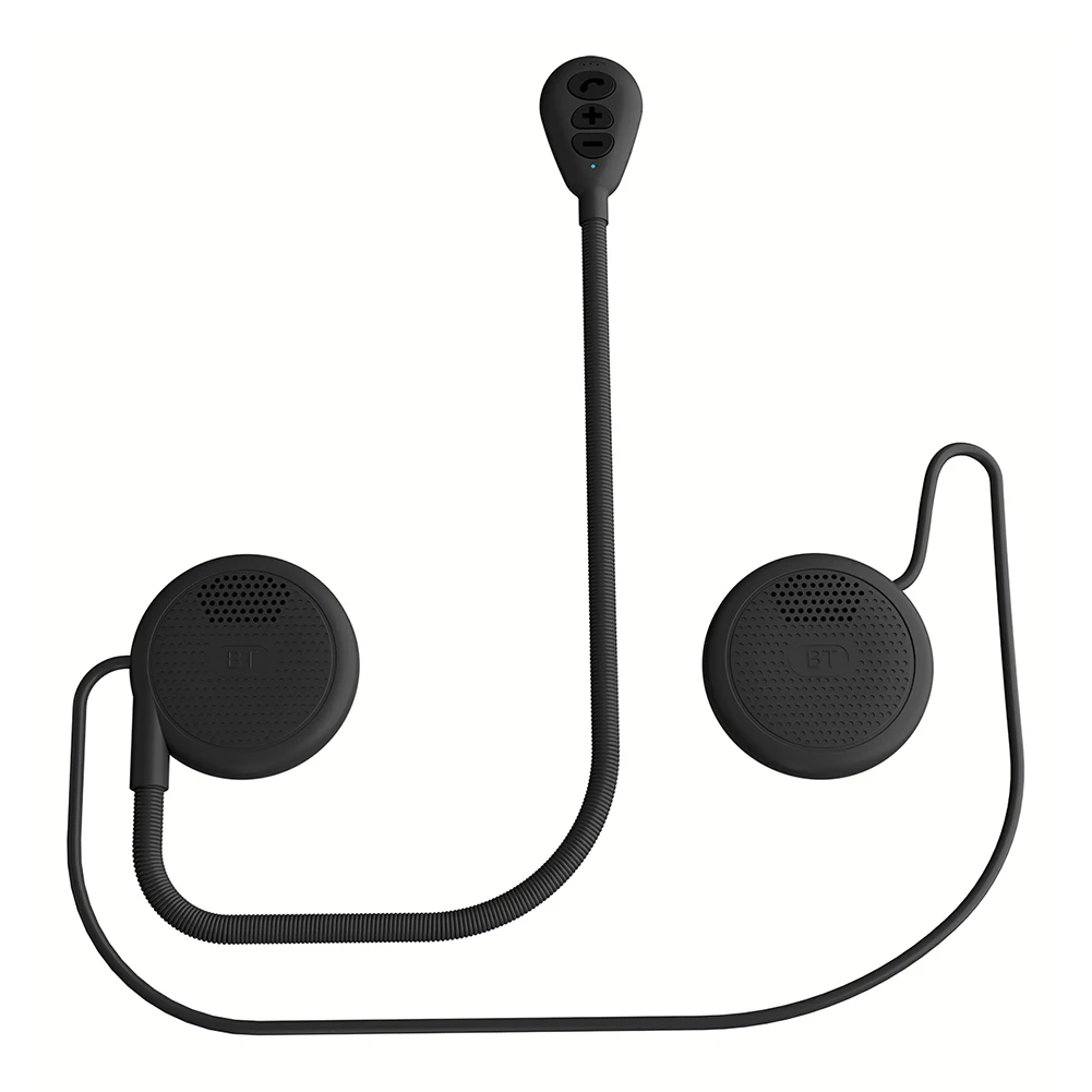 

Гарнитура для мотоциклетного шлема, беспроводной комплект громкой связи, Bluetooth-совместим с музыкальным проигрывателем 5,0