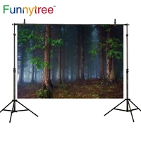 funnytree forest trees fairy tale background photo studio baby photo shoot photographic backdrops photozone photocall decoration