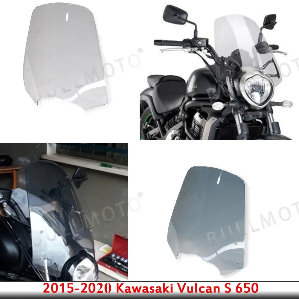 

Ветровое стекло для мотоцикла с кронштейном, для Kawasaki VN650 EN650 650 2015 2016 2017 2018 2019 2020