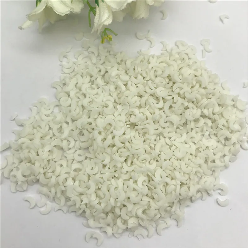 Пайетки для поделок из полимерной прозрачной глины 20 г | Дом и сад