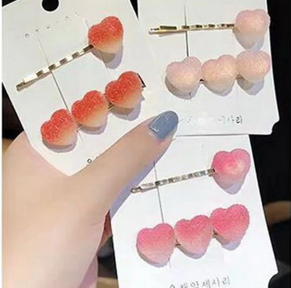 2 шт./компл. летние радужные заколки для волос девочек заколка на волосы цветами