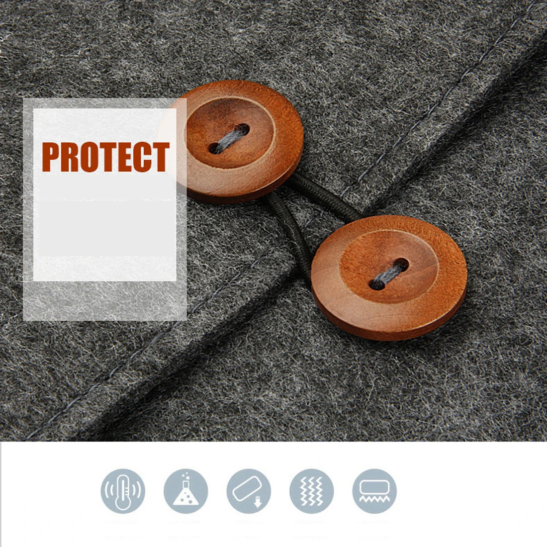 Мягкий шерстяной фетровый чехол для ноутбука Apple Macbook Air Pro Retina 11 12 13 15 дюймов 2018 |