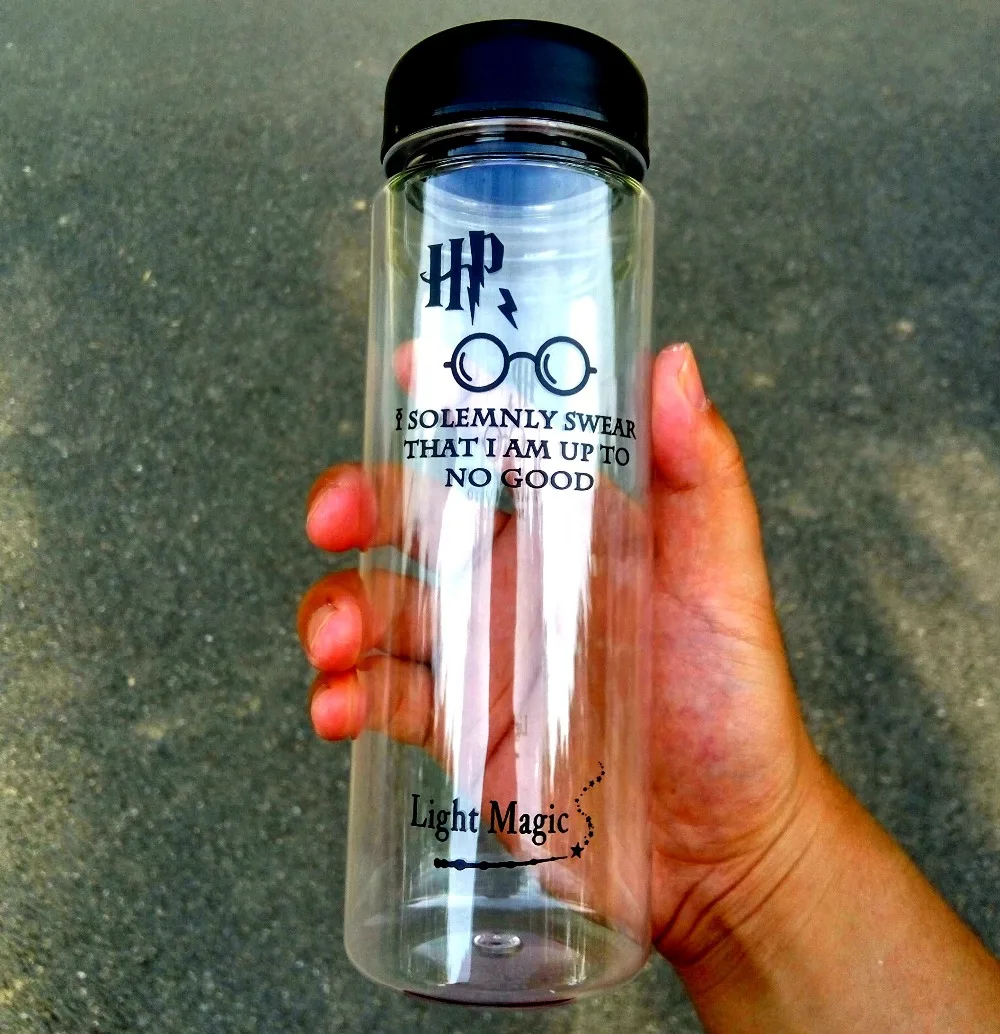 

500ml Summer Simple Water Bottle Environmentally Travel Sport Healthy Lemon Juice friendly Water Bottle
