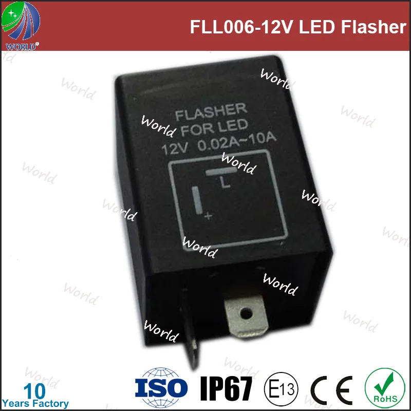 

Free Shipping,LED Flasher,High Quality,Turn Light,2Pins
