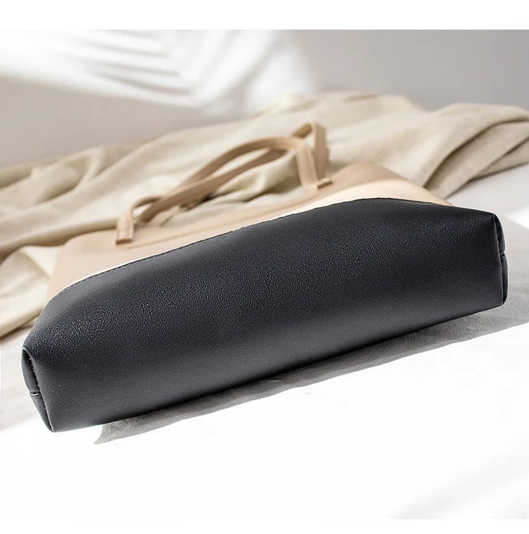 Fashion Handbag For Women Large Capacity Leather Shoulder Bag Ladies Casual Travel Totes Shopping Bag Tablet Cosmetics Organizer