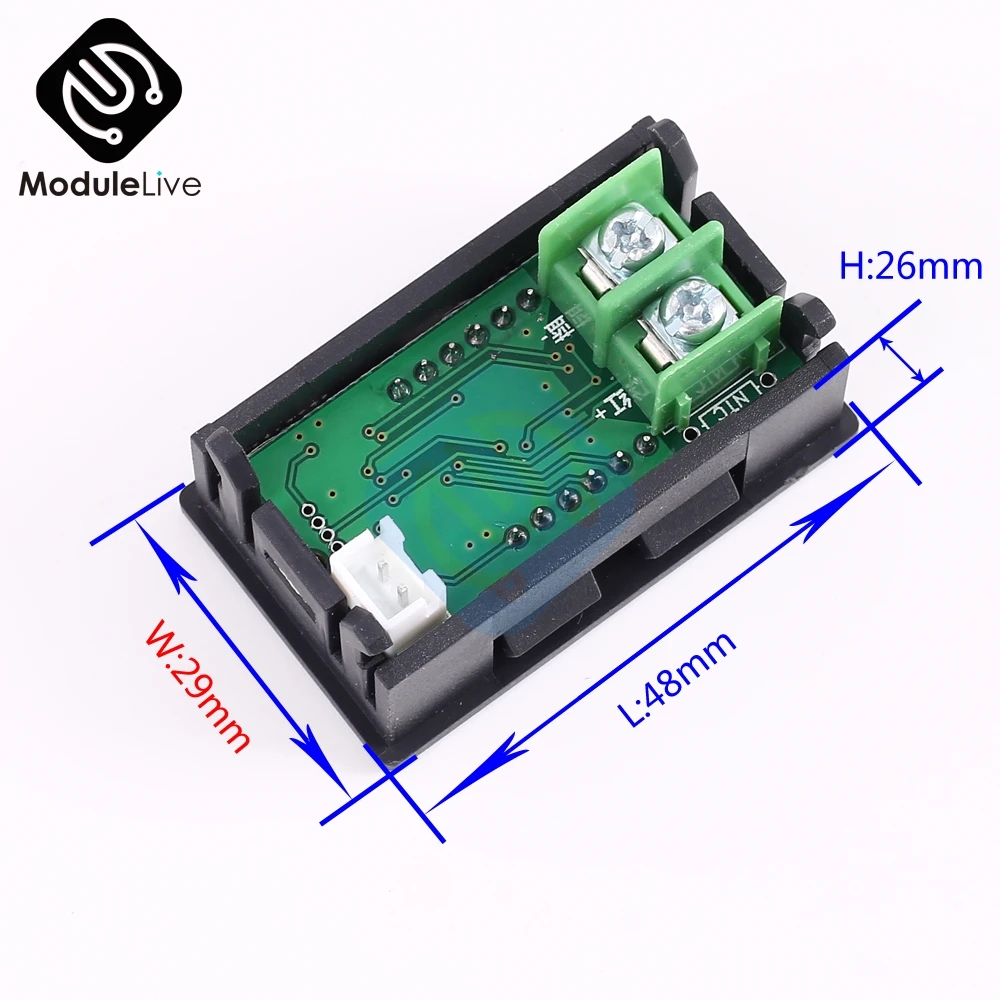 Термометр с двойным светодиодным цифровым дисплеем K-образный промышленный
