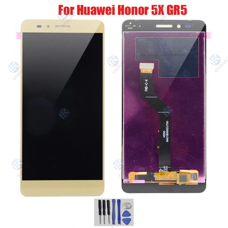 5 дюйма для Huawei Honor 5X GR5 жк-дисплей + сенсорный дигитайзер в сборе замена KII-L05