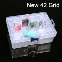 42 grid diamond painting tools bead container rhinestone storage box diamond embroidery accessories craft home set
