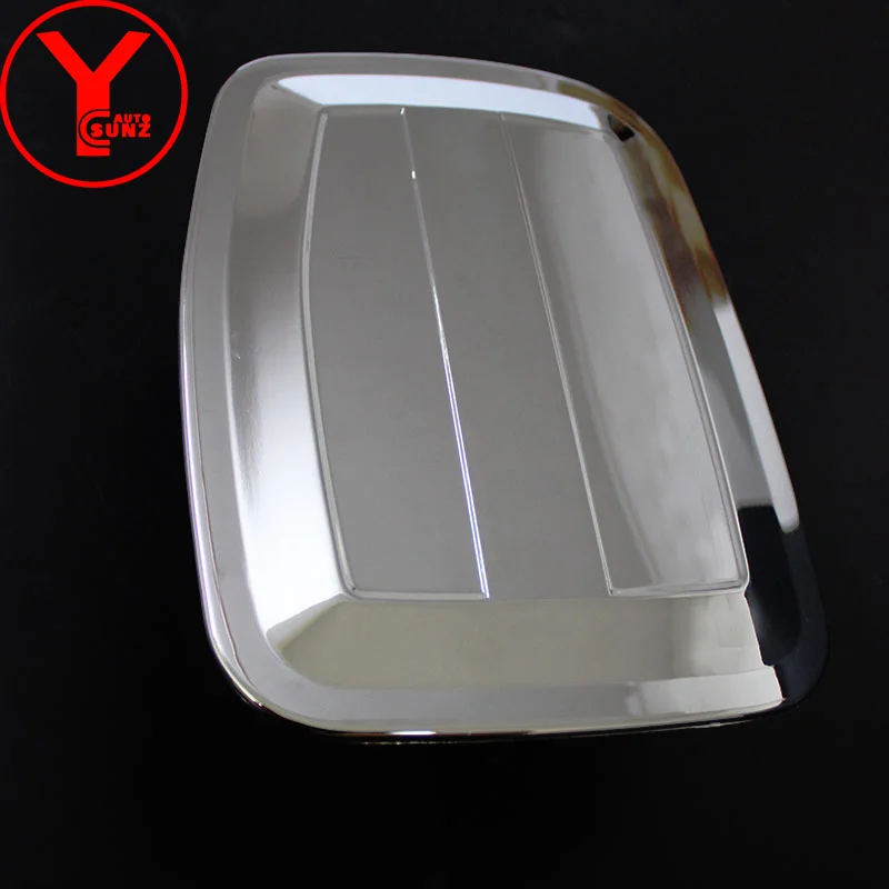 Чехлы на топливный бак для MITSUBISHI PAJERO SPORT MONTERO 2012 2013 2014 ABS chrome аксессуары стайлинга
