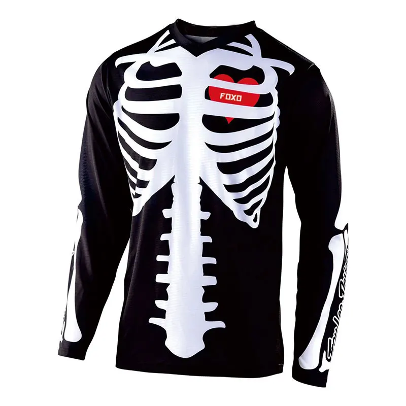 

Mens Enduro Cycling jersey Motorcycle Mountain Bike Jersey MTB Fox o Offroad Bicycle Locomotive motocross Downhill shirt Bike