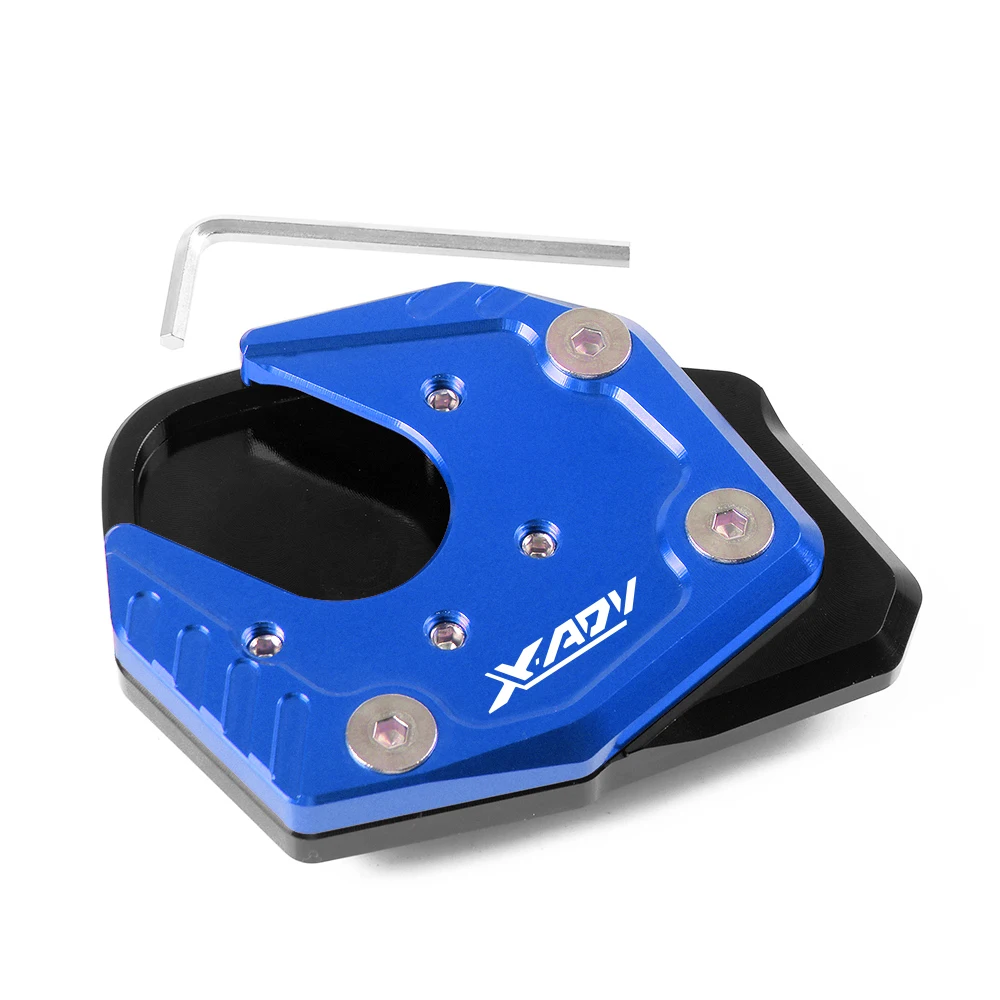 Kickstand Side Stand Щиток рамы щитка лобового стекла тормоза сцепления рычаги Крышка переднего тормоза Крышка Боковая стойка Решетка радиатора Конец рукоятки защитного кожуха Педаль упора Шаг ДЛЯ HONDA XADV X ADV X-ADV 750 - Цвет: Kickstand Side Stand