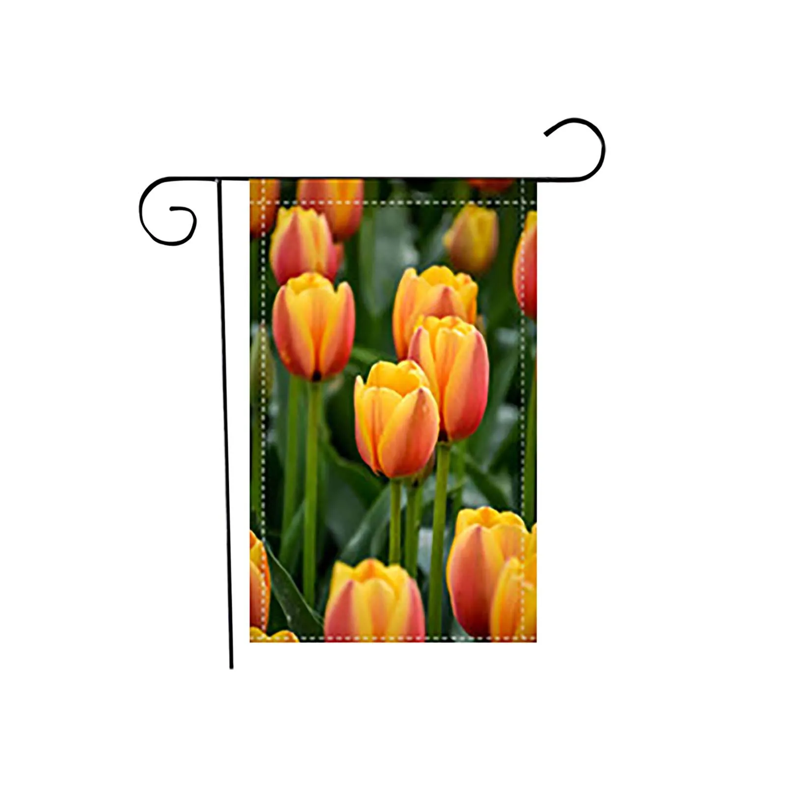 

1PC Garden Easter Garden Banner Christmas Garden Flag Western Holiday Banner