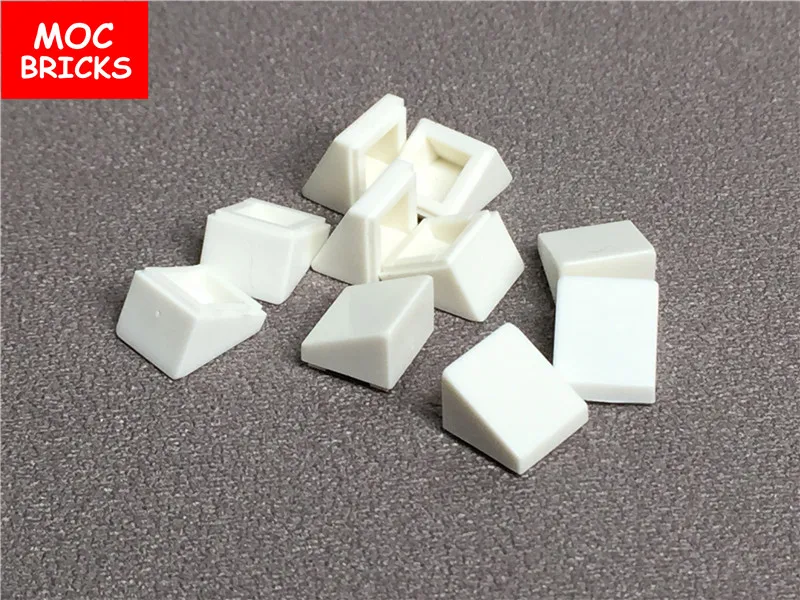100 шт./лот прозрачные голубые склоновые блоки 1x1 новинка подходит для обучающих