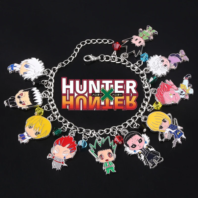Набор Браслетов В Стиле Аниме Hunter X Hunter-Gon Freecss Kurapika Killua Leorio Фигурка Подвески
