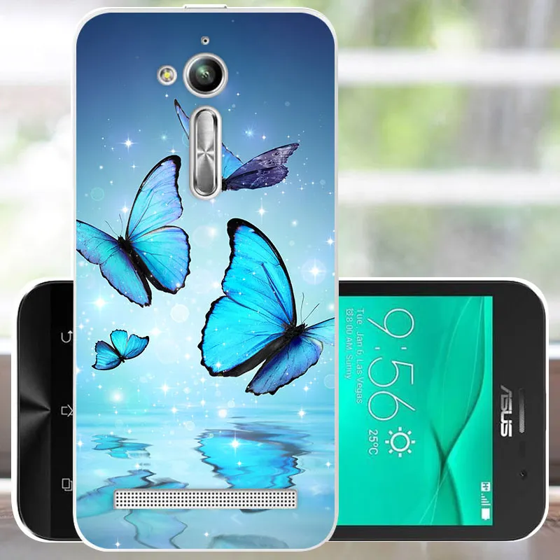 1LHD22 FANATU Asus Zenfone Go ZB500 чехол 5," Мягкий ТПУ ZB500KL силиконовый чехол задняя защитная крышка для Asus Zenfone Go ZB500KL Funda - Цвет: 1LHD22