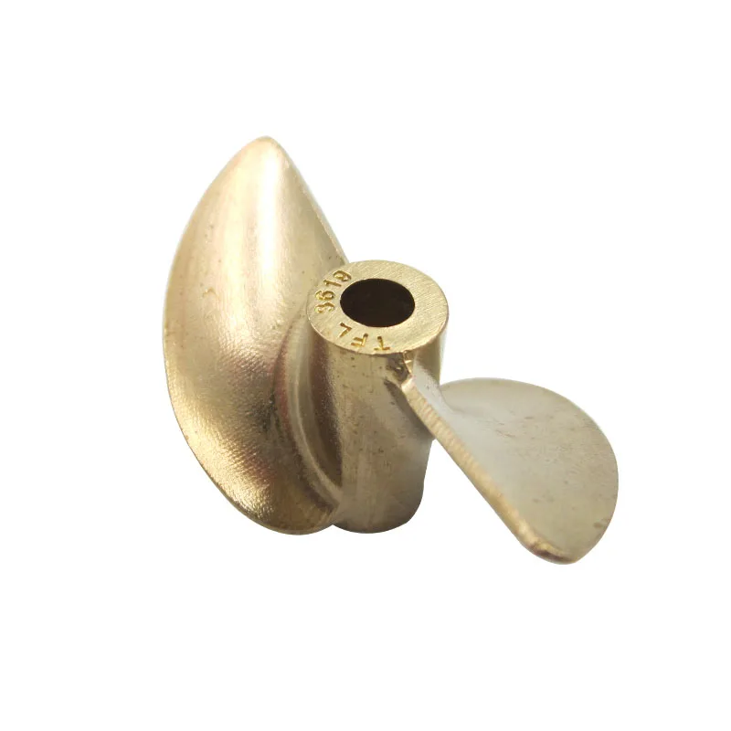 

1pair 2-blade Propeller Copper Delicate Paddle CW CCW Prop Dia 36/37/38/40/42/45mm Aperture 4/4.76mm Pitch 1.9 for RC Model Boat