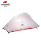 Туристическая палатка Naturehike Cloud Up, обновленная серия, для 1, 2, 3 человек, двухслойная, легкая, с бесплатным ковриком